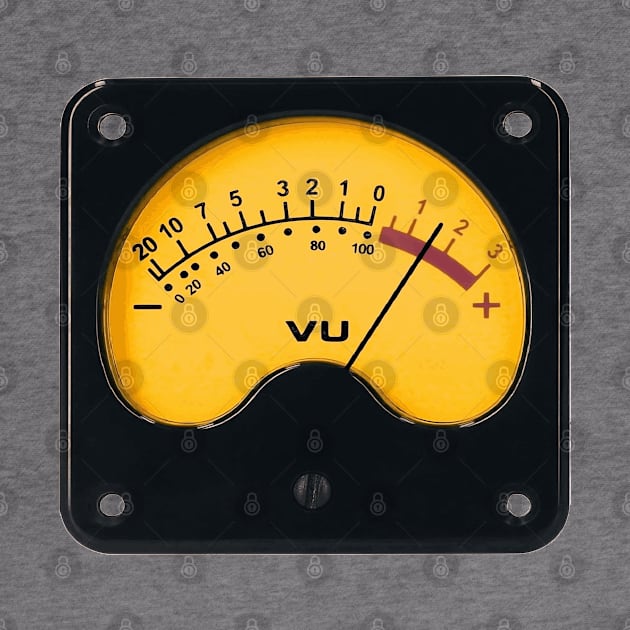 Volume VU Meter Retro Vintage Audio Amplifier by Vladimir Zevenckih